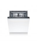 Built-in | Dishwasher | SMV2HVX02E | Width 59.8 cm | Number of place settings 14 | Number of programs 5 | Energy efficiency class D | Display | AquaStop function | Black