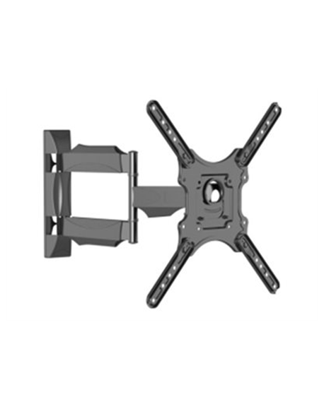 Gembird | Wall mount | WM-55ST-01 | Tilt, swivel, rotate | 32-55 " | Maximum weight (capacity) 32 kg | Black