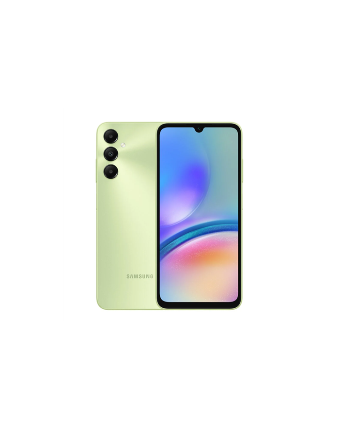 Samsung | Galaxy | A05s | Green | 6.7 " | PLS LCD | 1080 x 2400 pixels | Qualcomm | Snapdragon 680 | Internal RAM 4 GB | 64 GB | microSDXC | Dual SIM | Nano-SIM | 4G | Main camera 50+2+2 MP | Secondary camera 13 MP | Android | 13 | 5000 mAh