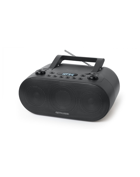 Muse | Portable Radio with Bluetooth and USB port | M-35 BT | AUX in | Black