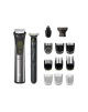 Philips All-in-One Trimmer | MG9552/15 | Cordless | Wet & Dry | Number of length steps 27 | Silver/Black/Green