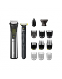 Philips All-in-One Trimmer | MG9552/15 | Cordless | Wet & Dry | Number of length steps 27 | Silver/Black/Green