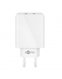 Goobay | 61674 | Dual USB-C PD Fast Charger (30 W)