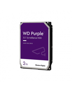 Western Digital | Hard Drive | Purple WD23PURZ | N/A RPM | 2000 GB