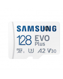 Samsung | MicroSD Card | EVO Plus | 128 GB | microSDXC Memory Card | Flash memory class U3, V30, A2