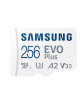 Samsung | MicroSD Card | EVO Plus | 256 GB | microSDXC Memory Card | Flash memory class U3, V30, A2