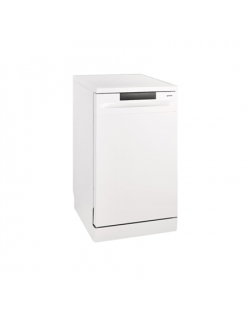 Freestanding | Width 44.8 cm | Number of place settings 9 | Number of programs 5 | Energy efficiency class E | White