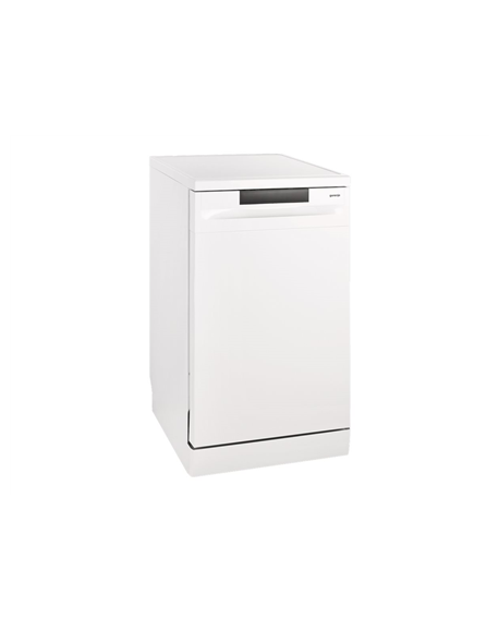 Freestanding | Width 44.8 cm | Number of place settings 9 | Number of programs 5 | Energy efficiency class E | White