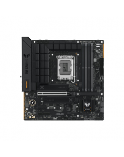 ASUS TUF GAMING B760M-PLUS WIFI II | Processor family Intel B760 | Processor socket 1 x LGA1700 Socket | 4 DIMM slots - DDR5, no