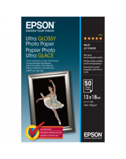 Epson Ultra Glossy Photo Paper 50 sheets, 13 x 18 cm, 300 g/m²