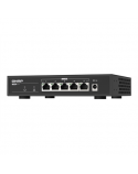 QNAP | 5 port 2.5Gbps Auto Negotiation (2.5G/1G/100M) | QSW-1105-5T | Unmanaged | Desktop | 1 Gbps (RJ-45) ports quantity 5 | SFP ports quantity | PoE ports quantity | PoE+ ports quantity | Power supply type | month(s)