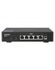 QNAP | 5 port 2.5Gbps Auto Negotiation (2.5G/1G/100M) | QSW-1105-5T | Unmanaged | Desktop | 1 Gbps (RJ-45) ports quantity 5 | SF