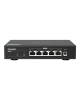 QNAP | 5 port 2.5Gbps Auto Negotiation (2.5G/1G/100M) | QSW-1105-5T | Unmanaged | Desktop | 1 Gbps (RJ-45) ports quantity 5 | SF