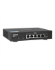 QNAP | 5 port 2.5Gbps Auto Negotiation (2.5G/1G/100M) | QSW-1105-5T | Unmanaged | Desktop | 1 Gbps (RJ-45) ports quantity 5 | SF