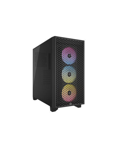 Corsair | RGB Tempered Glass PC Case | 3000D | Black | Mid-Tower | Power supply included No | ATX