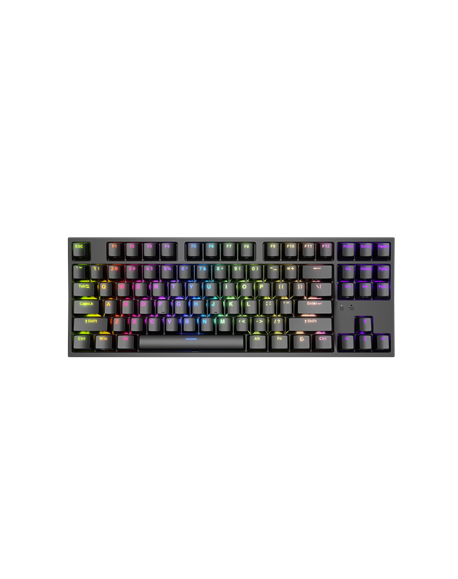 Genesis Mechanical Gaming Keyboard THOR 404 TKL RGB Mechanical Gaming Keyboard Wired US Kailh Box Brown V2 USB Type-A 1005 g