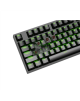 Genesis Mechanical Gaming Keyboard THOR 404 TKL RGB Mechanical Gaming Keyboard Wired US Kailh Box Brown V2 USB Type-A 1005 g