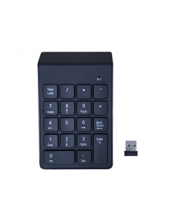 Gembird | Numeric keypad | KPD-W-02 | Numeric keypad | Wireless | N/A | Black