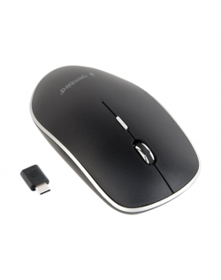 Gembird | Silent Optical Mouse | MUSW-4BSC-01 | Wireless | USB-C | Black