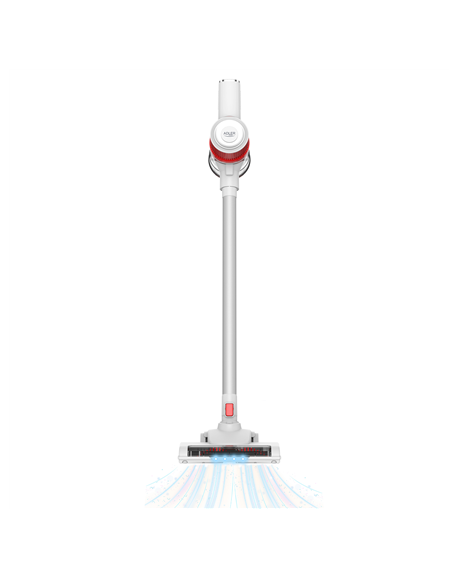 Adler | Vacuum Cleaner | AD 7051 | Cordless operating | 300 W | 22.2 V | Operating time (max) 30 min | White/Red