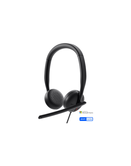 Dell | Headset | WH3024 | Built-in microphone | USB-C, USB-A | Black