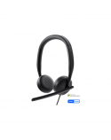 Dell | Headset | WH3024 | Built-in microphone | USB-C, USB-A | Black