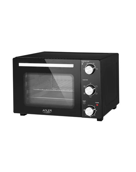 Adler Electric Oven | AD 6024 | 22 L | 1300 W | Black