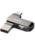 Lexar | 2-in-1 Flash Drive | JumpDrive Dual Drive D400 | 32 GB | USB 3.1 | Grey