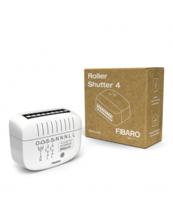 Fibaro | Roller Shutter 4, Z-Wave Plus EU | FGR-224 ZW8 868,4 MHz