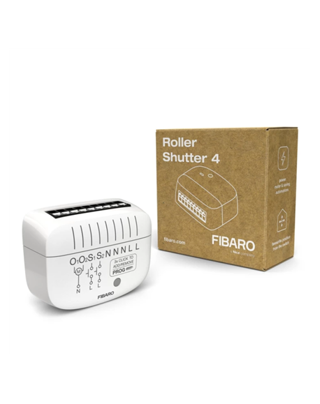 Fibaro | Roller Shutter 4, Z-Wave Plus EU | FGR-224 ZW8 868,4 MHz