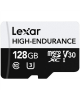 Lexar | Flash Memory Card | High-Endurance | 128 GB | microSDHC | Flash memory class UHS-I