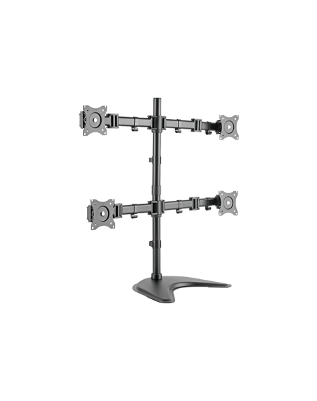 Digitus | Desk Mount | DA-90364 | Tilt, swivel, rotate | Black