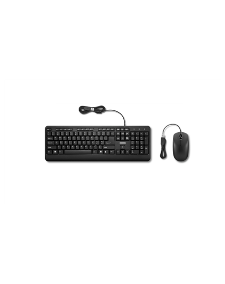 Lenovo | 160 Combo | Keyboard | Wired | Mouse included | US | Black | USB-A 2.0