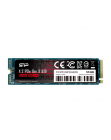 Silicon Power SSD P34A80 512 GB, SSD interface PCIe Gen3x4, Write speed 3000 MB/s, Read speed 3400 MB/s