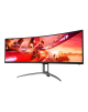 AOC | AG493QCX | 49 " | LCD | 3840 x 1080 pixels | 32:9 | Warranty 36 month(s) | 1 ms | HDMI ports quantity 2 | 144 Hz