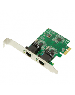 Logilink PC0075, 2-port Gigabit PCI Express network card | Logilink | 2 x Gigabit Lan (RJ 45) | Lan card