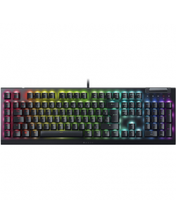 Razer | Mechanical Gaming Keyboard | BlackWidow V4 X | Mechanical Gaming Keyboard | Wired | Russian | Black | Green Mechanical S