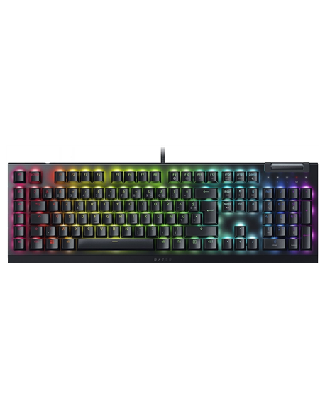 Razer | Mechanical Gaming Keyboard | BlackWidow V4 X | Mechanical Gaming Keyboard | Wired | Russian | Black | Green Mechanical S