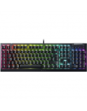 Razer | Mechanical Gaming Keyboard | BlackWidow V4 X | Mechanical Gaming Keyboard | Wired | Russian | Black | Green Mechanical Switches