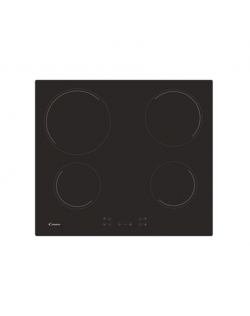 Candy | Hob | CH64CCB/4U2 | Vitroceramic | Number of burners/cooking zones 4 | Touch | Black