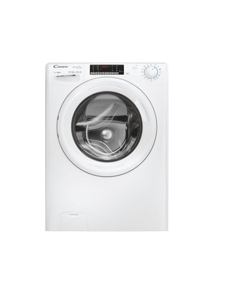 Candy | Washing Machine | CO4 274TWM6/1-S | Energy efficiency class A | Front loading | Washing capacity 7 kg | 1200 RPM | Depth