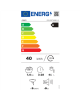 Candy | Washing Machine | CO4 274TWM6/1-S | Energy efficiency class A | Front loading | Washing capacity 7 kg | 1200 RPM | Depth