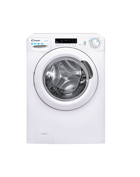 Candy | Washing Machine | CS1482DW4/1-S | Energy efficiency class B | Front loading | Washing capacity 8 kg | 1400 RPM | Depth 5