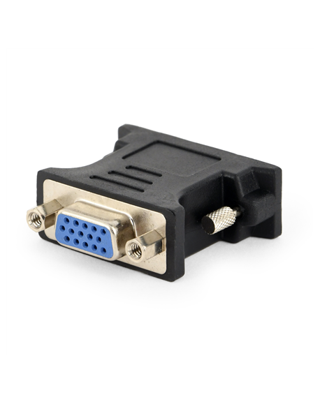 Gembird Adapter DVI-A male to VGA 15-pin HD (3 rows) female, black