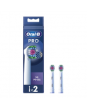 Oral-B | Replaceable Toothbrush Heads | PRO 3D White refill | Heads | Does not apply | Number of brush heads included 2