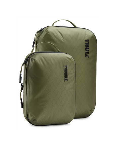 Thule | Compression Cube Set | Packing Cube | Soft Green