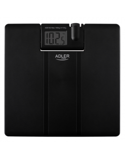 Adler | Bathroom Scale with Projector | AD 8182 | Maximum weight (capacity) 180 kg | Accuracy 100 g | Black