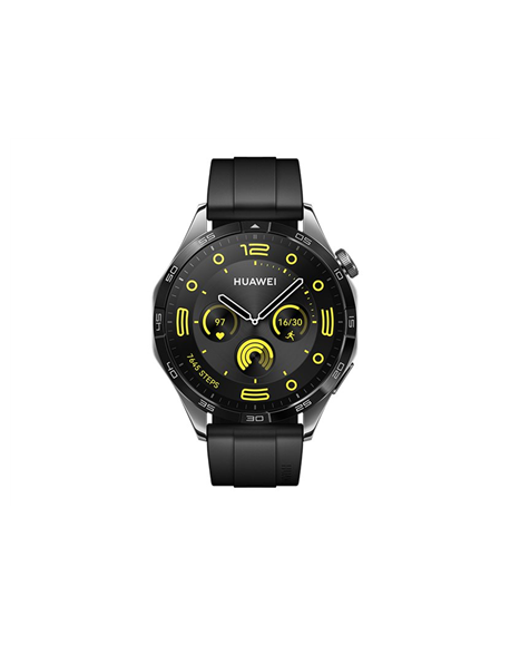 GT 4 | Smart watch | GPS (satellite) | AMOLED | 46mm | Waterproof | Black