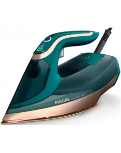 Philips | DST8030/70 Azur | Steam Iron | 3000 W | Water tank capacity 350 ml | Continuous steam 70 g/min | Green