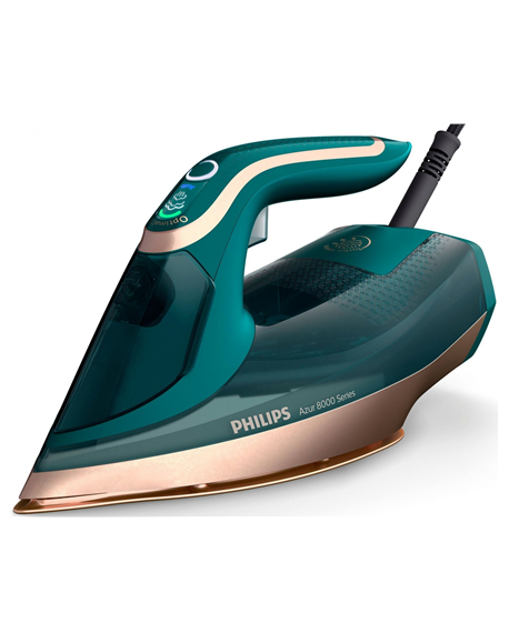 Philips | DST8030/70 Azur | Steam Iron | 3000 W | Water tank capacity 350 ml | Continuous steam 70 g/min | Green